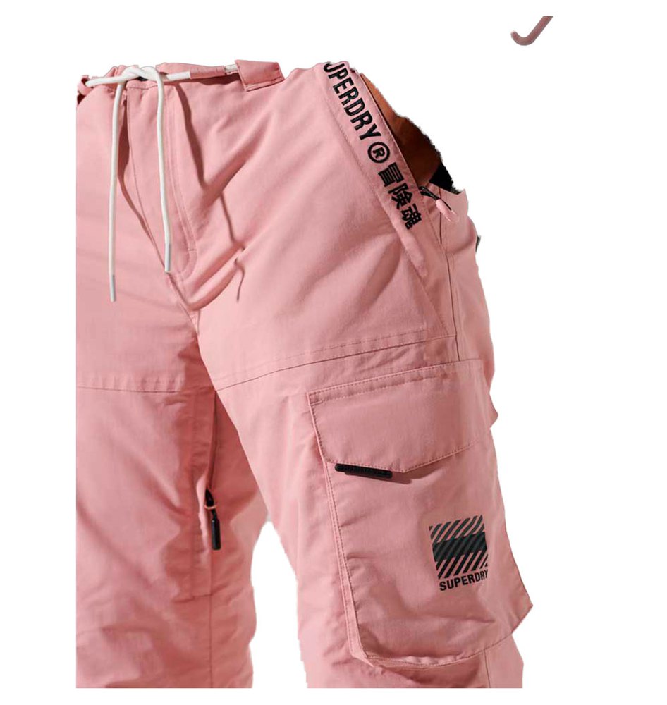 Details about   Superdry Freestyle Cargo Womens Pants Snowboard Soft Pink All Sizes 