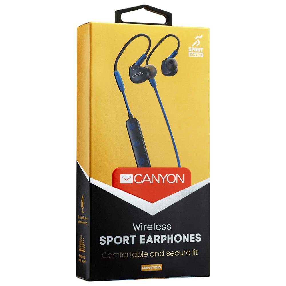 Canyon Auriculares Inalámbricos Bluetooth Sports Con Microfono