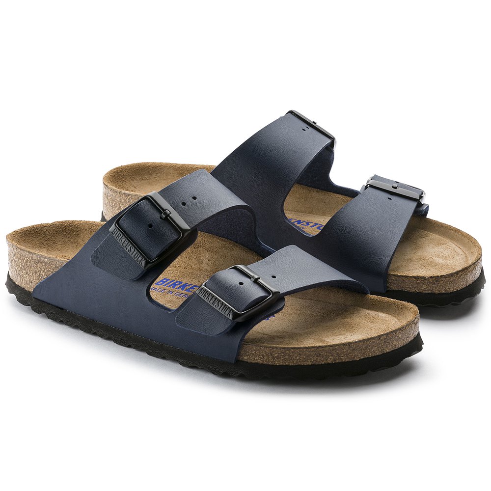 Birkenstock Arizona Birko-Flor Smalle sandalen met zachte binnenzool