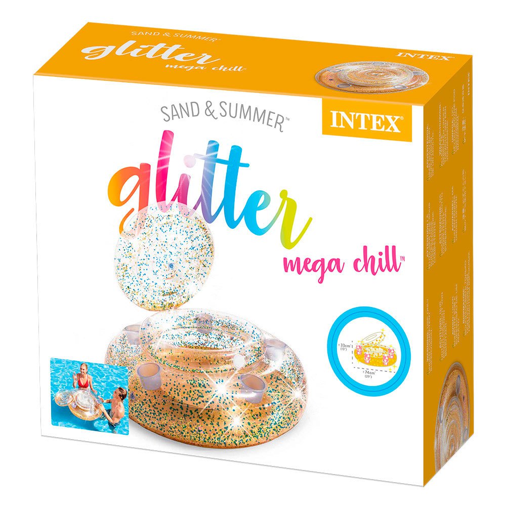 Intex Dispositivo Di Raffreddamento Con Glitter E Portabicchieri 5