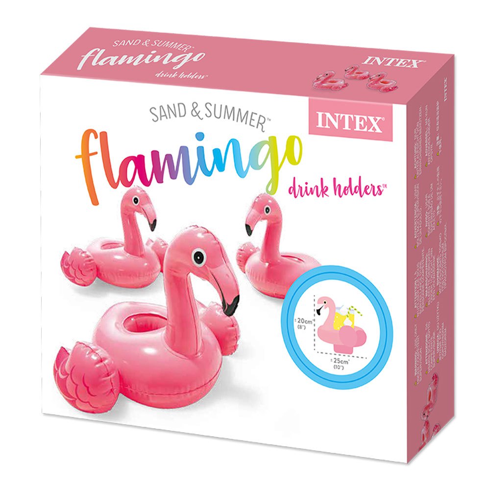 Intex Conjunt De Portavasos Flamingo 3