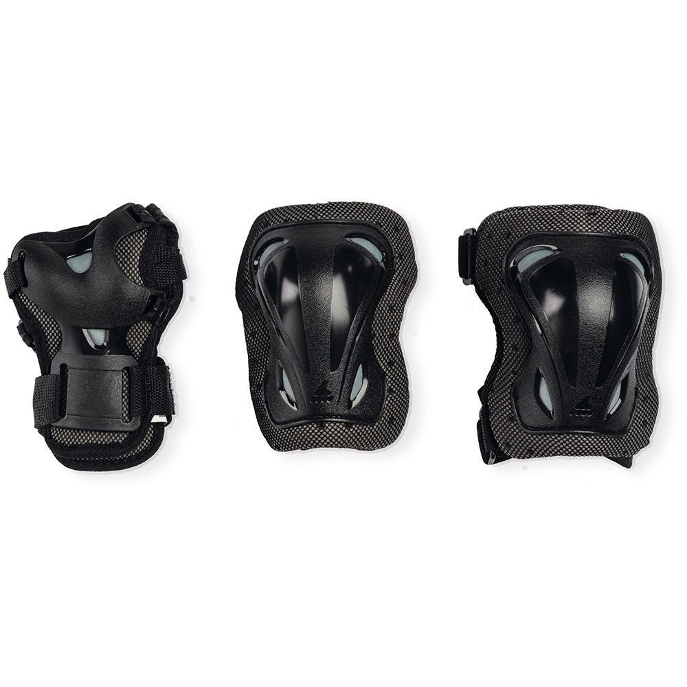 Black 3 Pack for sale online Rollerblade Protective Skate Gear 