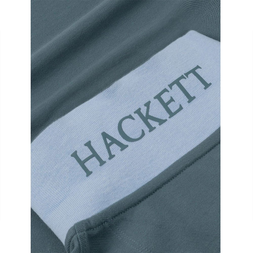 Hackett Dopasowany Krój Logo Koszulka Polo Z Krótkim Rękawem