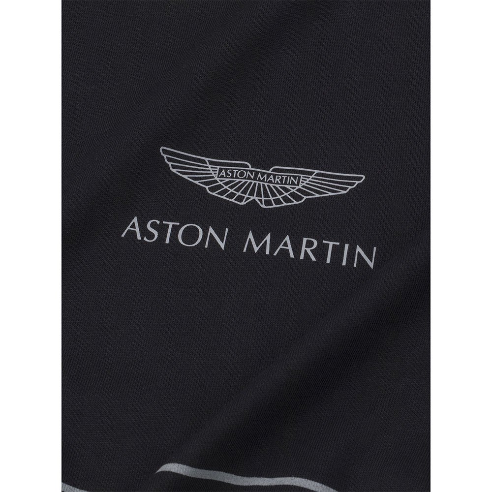 Hackett Aston Martin Racing Stripe Short Sleeve Polo Shirt