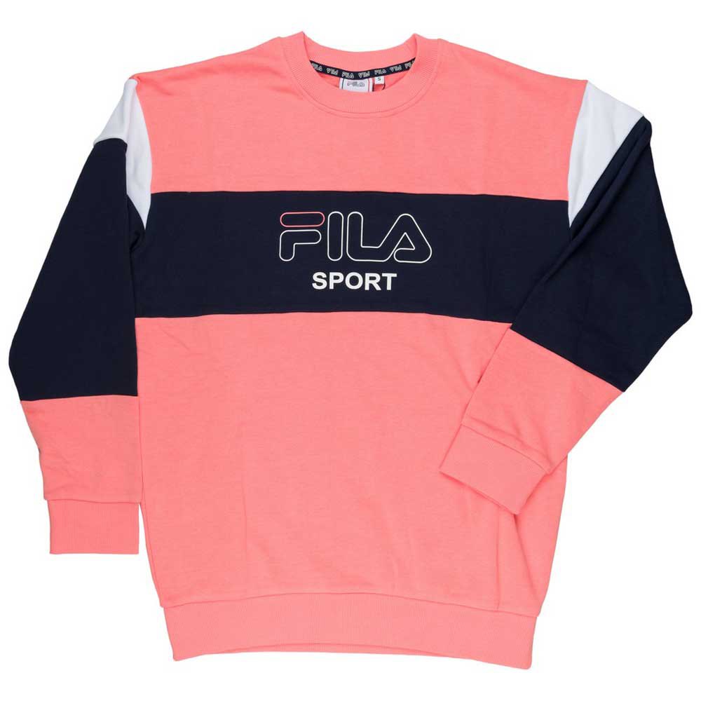 grit overbelastning pessimistisk Fila Lana Crew Sweatshirt Pink | Dressinn