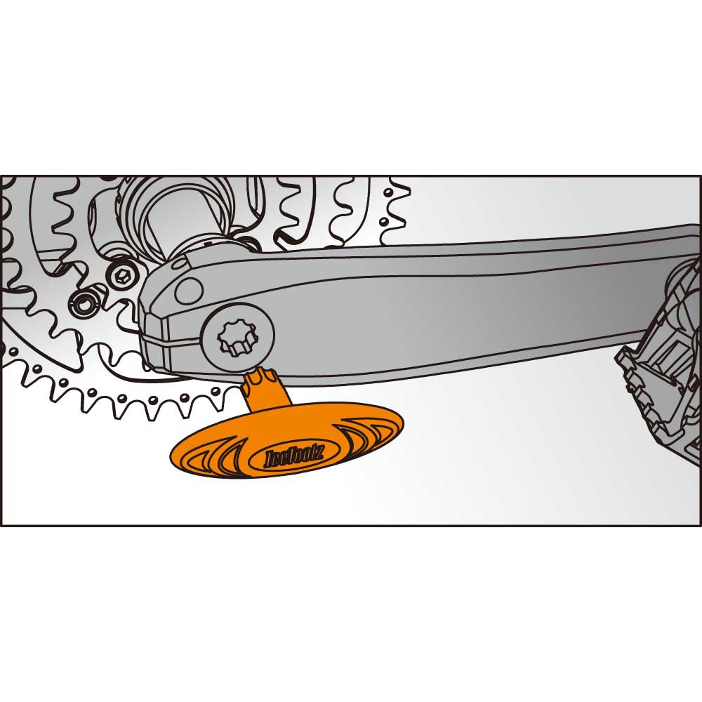 Crank arm/cap installation tool Shimano Hollowtech II ICETOOLZ bike tool 