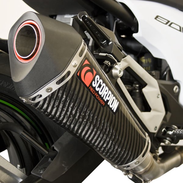 Scorpion exhausts Silenciador Serket Taper Slip On Carbon Fibre Z800 13-16