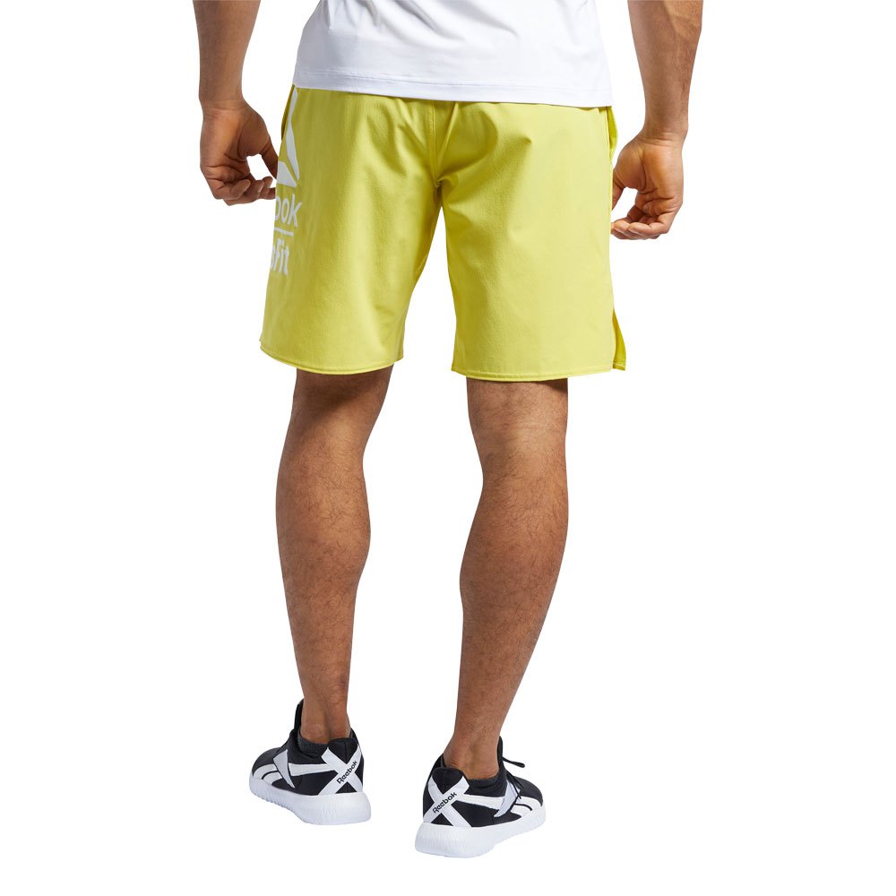 Reebok Pantalones Cortos CrossFit Large Branded Verde| Traininn