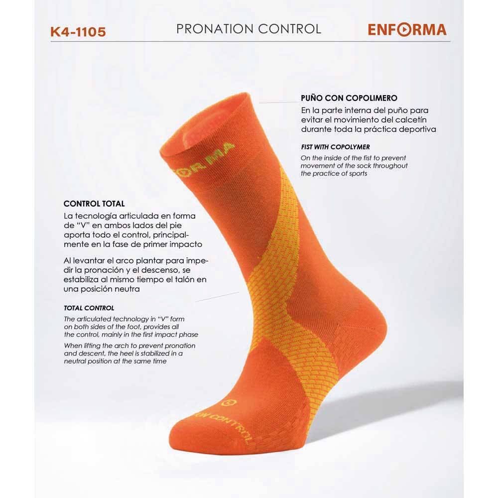 Enforma socks Meias Pronation Control