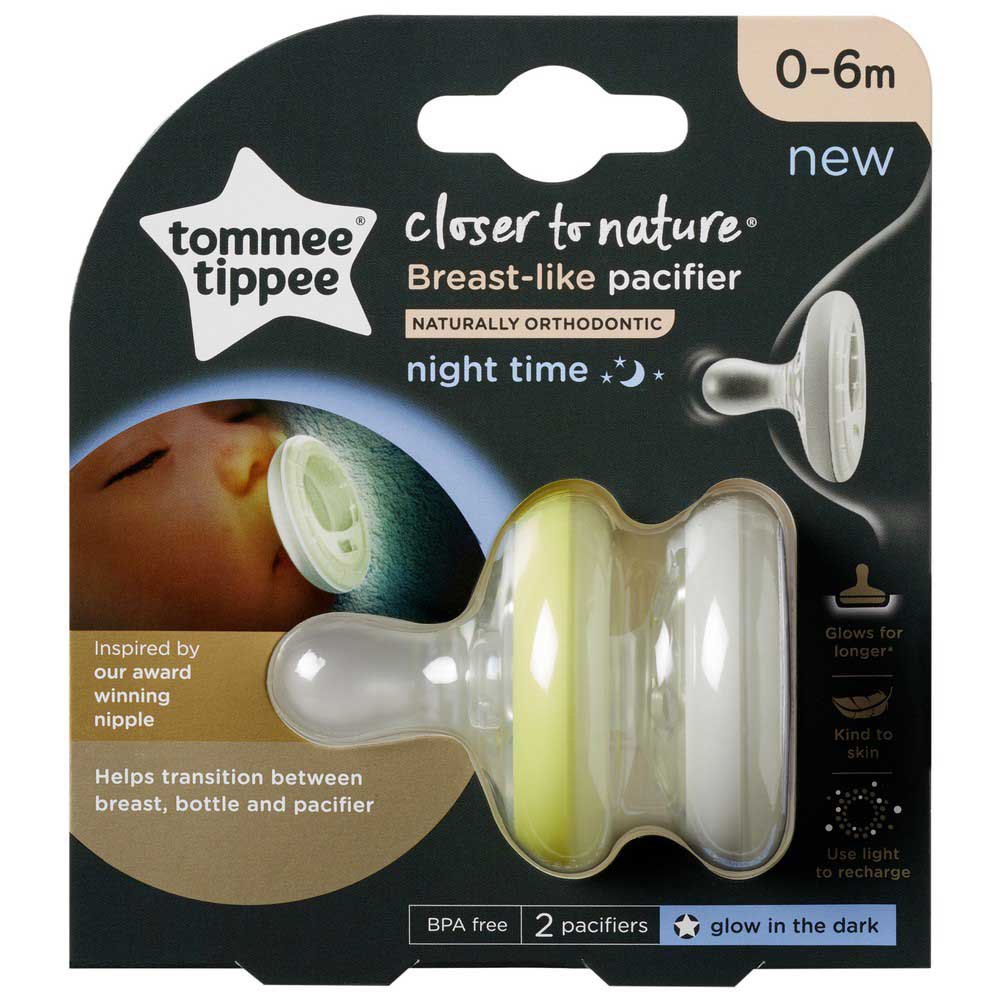 Tommee tippee Chupete Chest Shape Night 2X