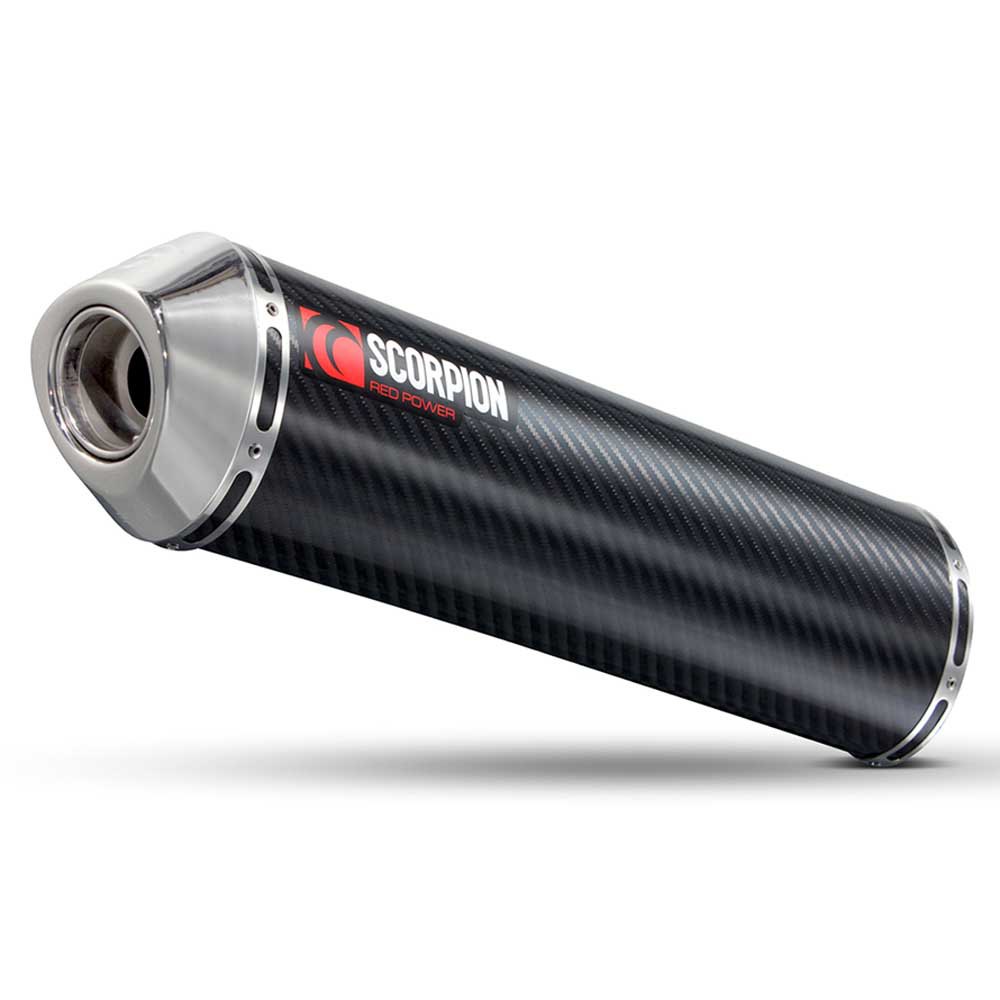 scorpion-exhausts-factory-round-slip-on-carbon-fibre-stainless-steel-pair-fzs-600-fazer-04-06-muffler