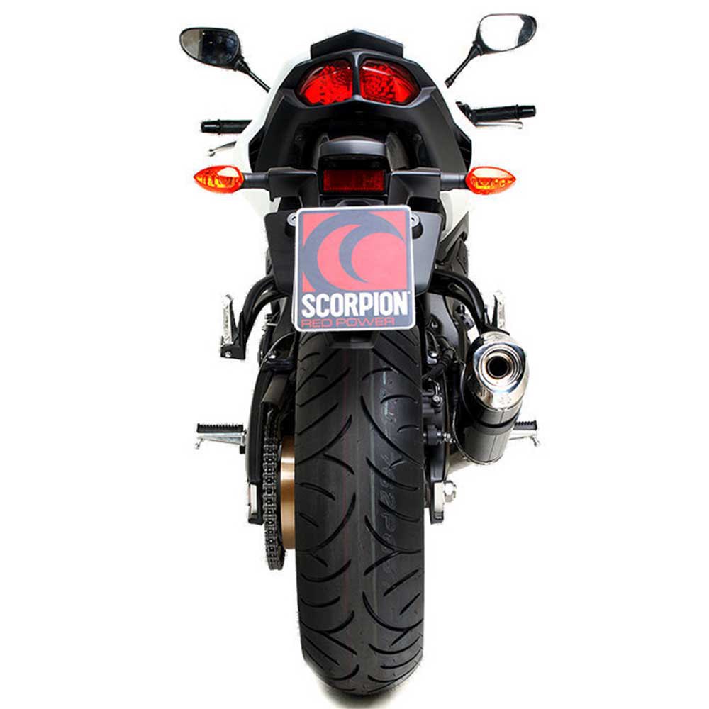 Scorpion exhausts Silencieux Factory Oval Slip On Carbon Fibre/Stainless Steel FZ8 10-16