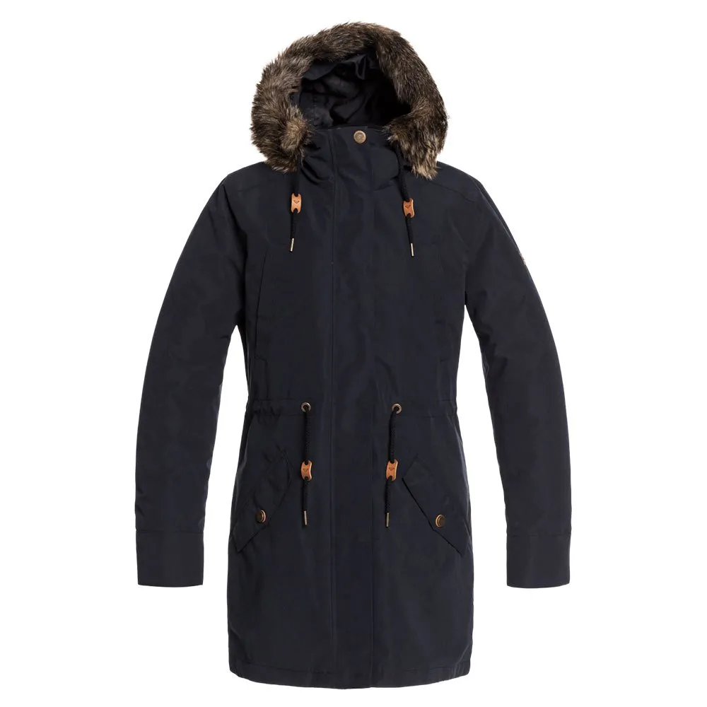 Roxy Women's Amy 3-in-1 Jacket – Waterproof Parka With Removable