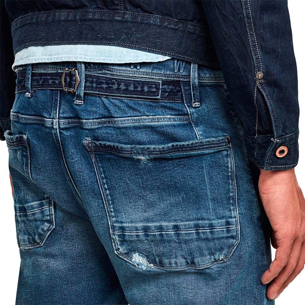 Pantaloni jeansG-Star RAW in Denim di colore Blu Donna Abbigliamento da Jeans da Jeans dritti 