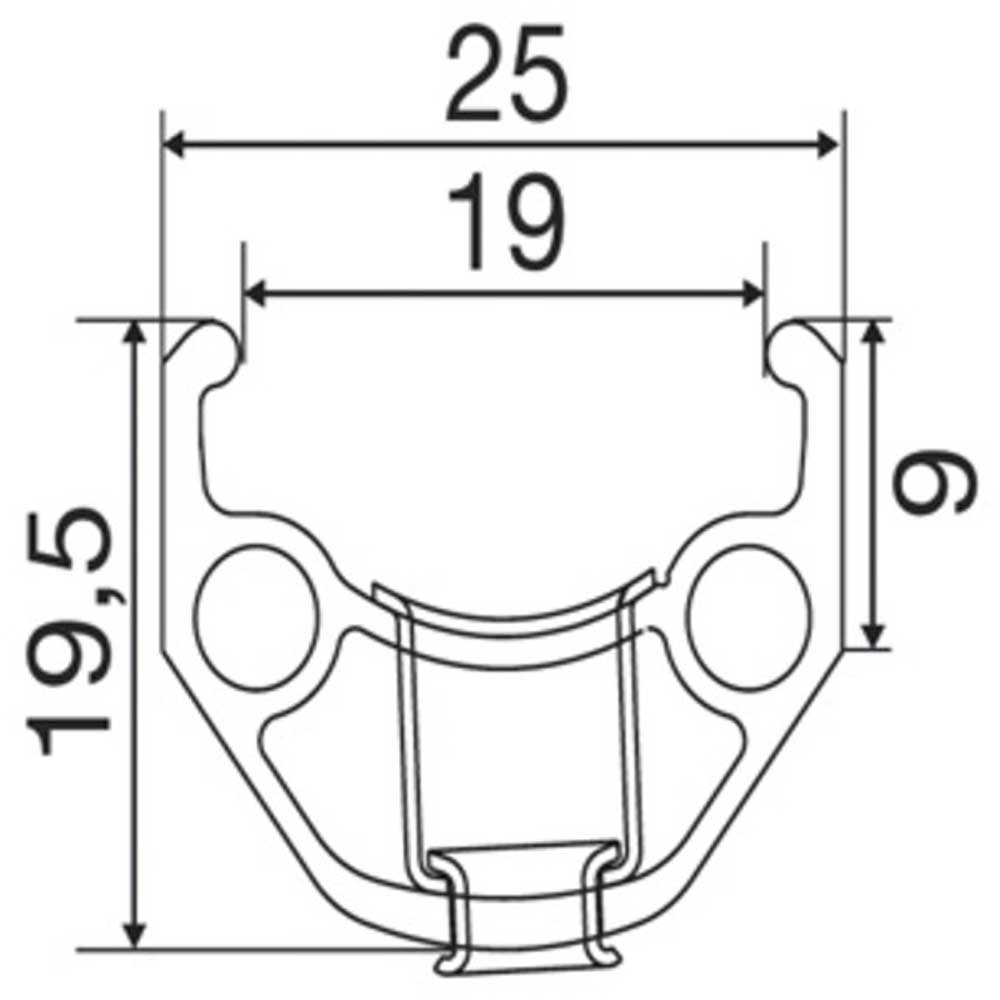 Mavic Ruota Posteriore XM-319 M475 27.5´´ 6B Disc Tubular