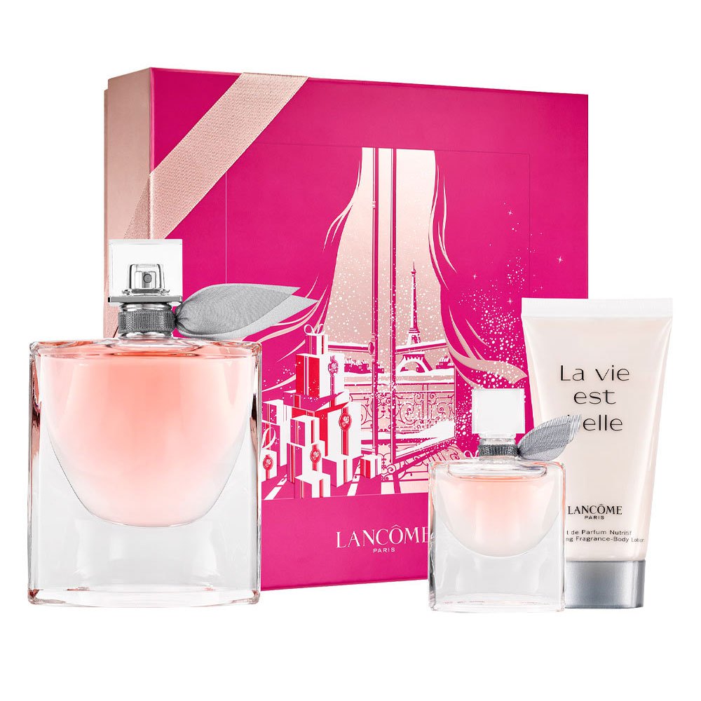 logik Seaport åndelig Lancome La Vie Est Belle Eau De Parfum 75ml+Body Cream 75ml Pink| Dressinn