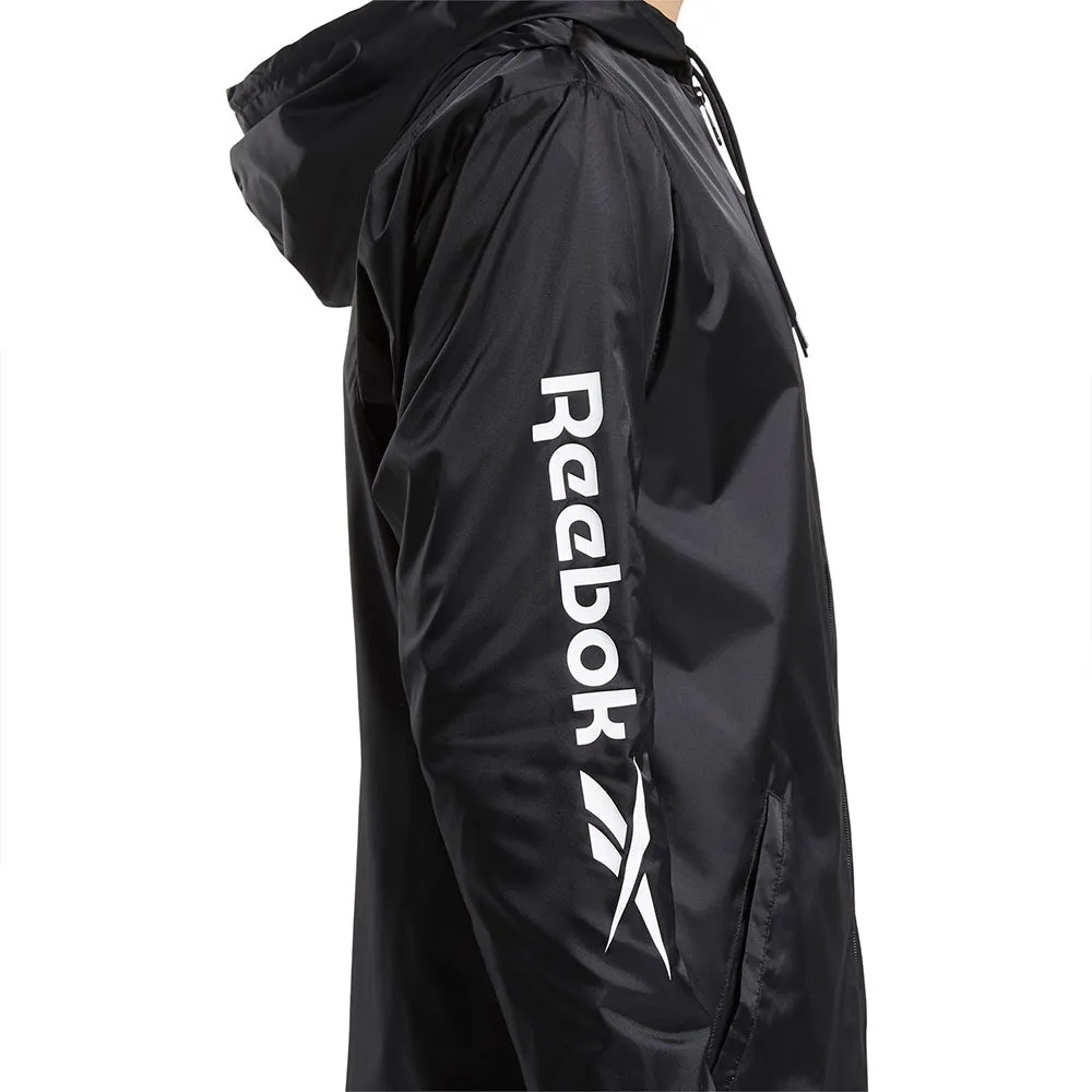 Wind Breaker Jacket Reebok Reebok classics Vector Windbreaker Jacket Black | Dressinn