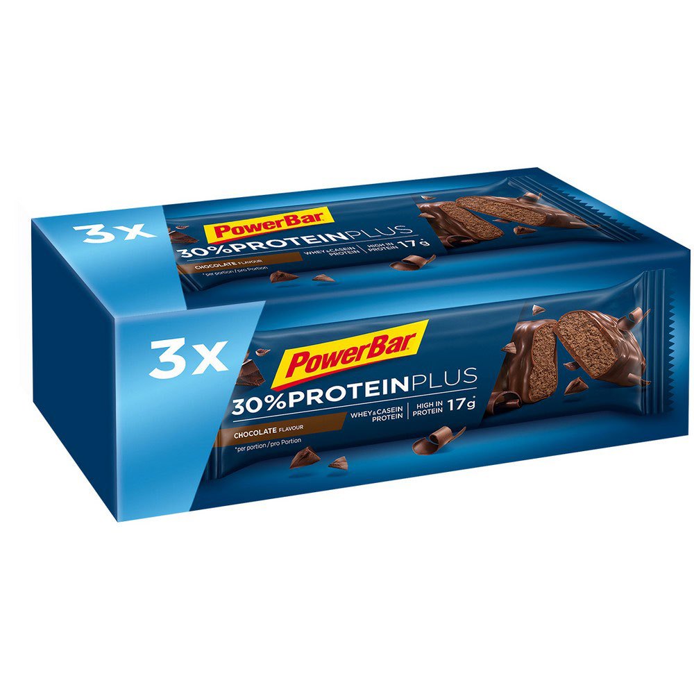 Powerbar Caja Barritas Energéticas Proteína Plus 30% 55g 3x9 Unidades Chocolate