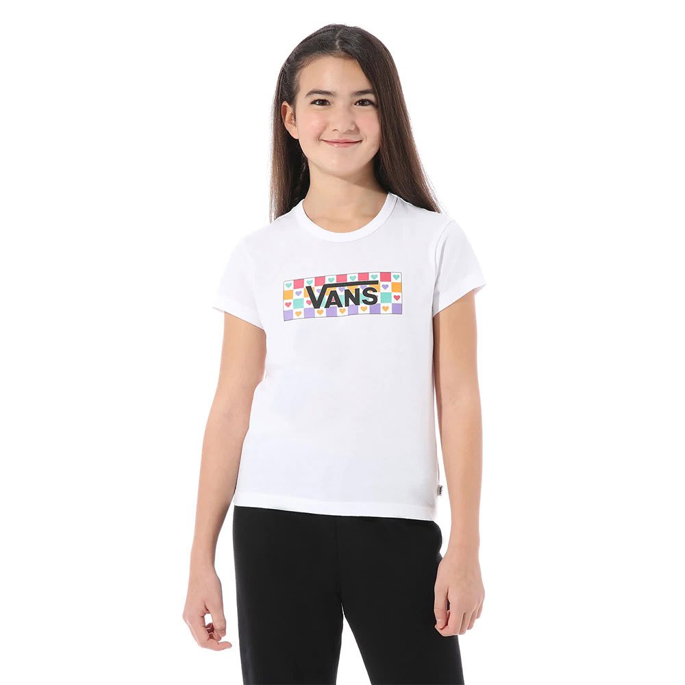 Vans GR Check Tangle Baby Short Sleeve T-Shirt White | Dressinn
