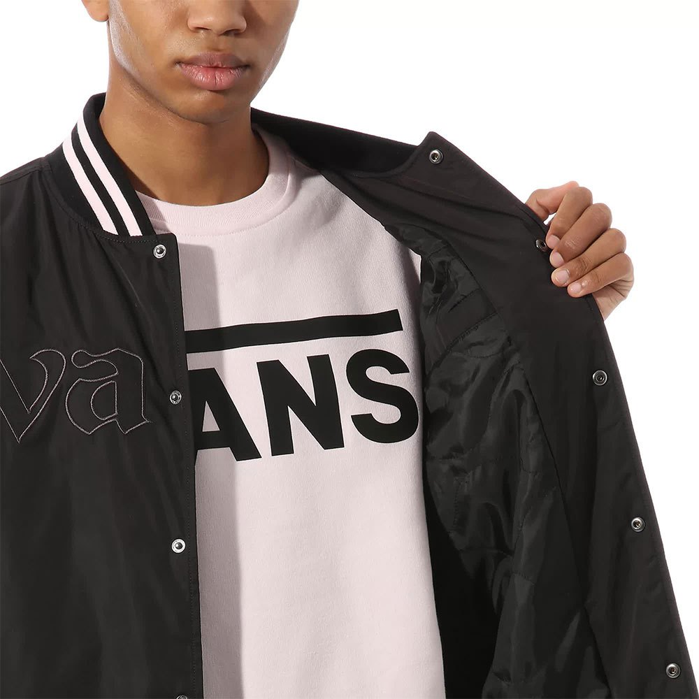Vans Sixty Sixers Varsity Jacket Black | Dressinn