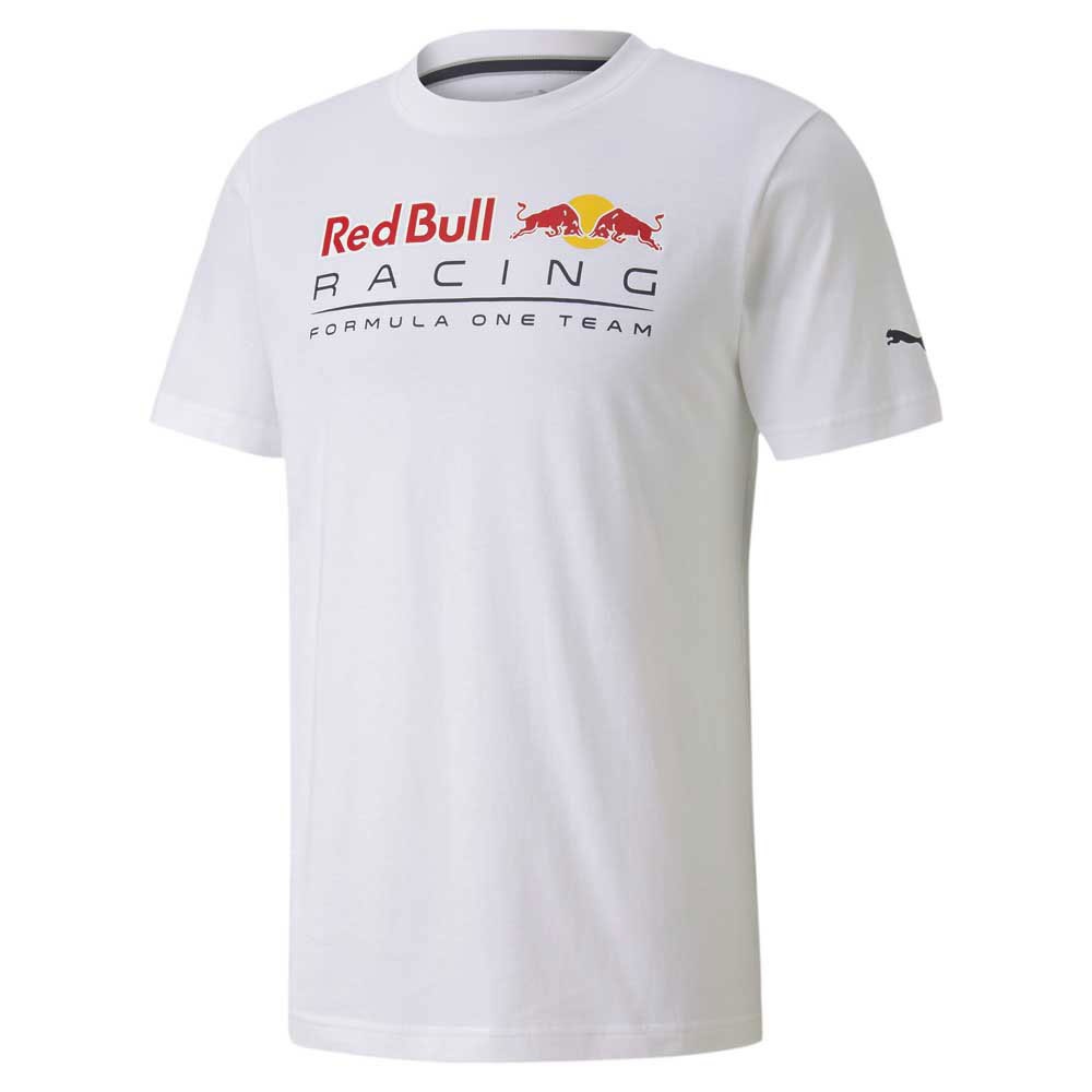 Refinery die bitter Puma Red Bull Racing Logo Short Sleeve T-Shirt White | Dressinn