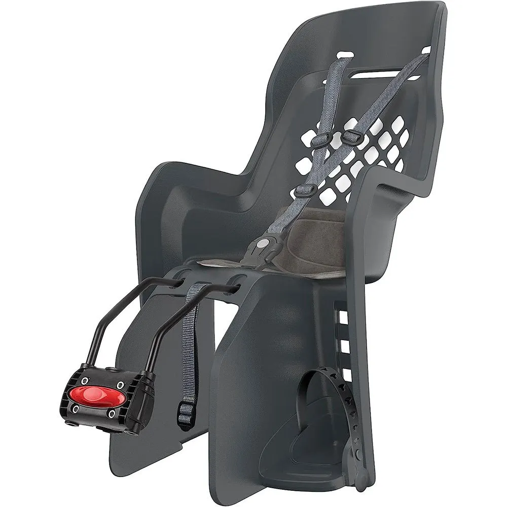 Polisport move Joy FF+ Rear Child Bike Seat, Grey Bikeinn
