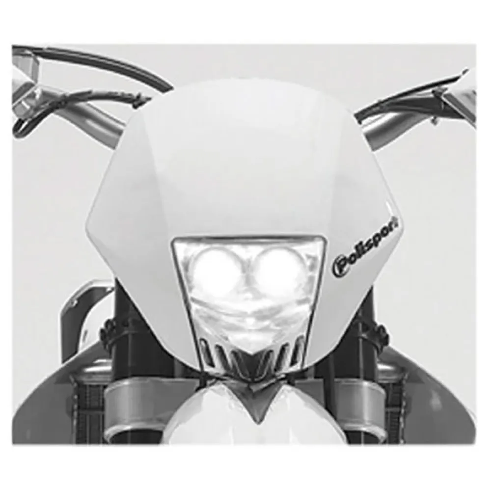 Polisport HMX LED headlight White | Motardinn