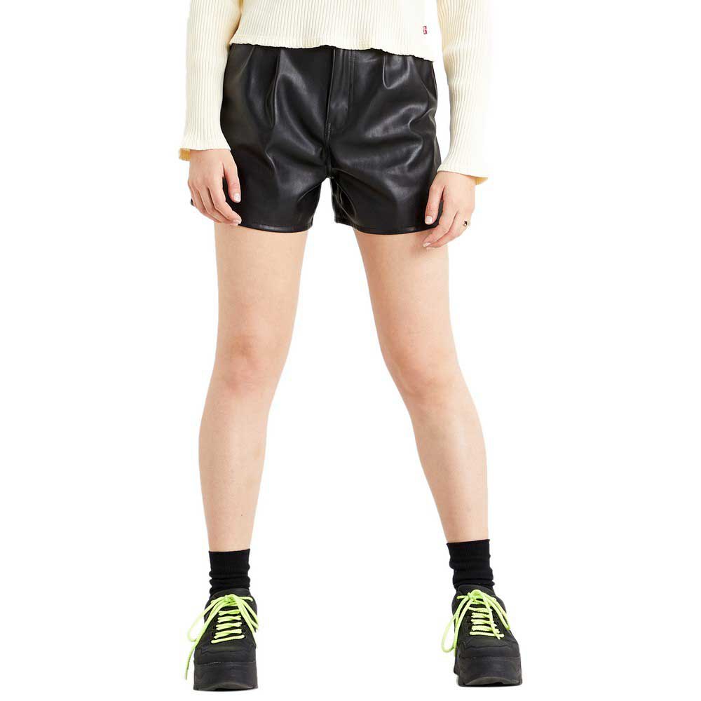 Superdry High waist short zwart casual uitstraling Mode Korte broeken High waist short 