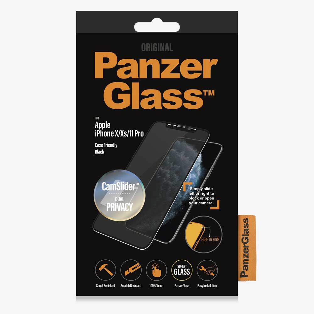 Panzer glass Apple iPhone 11 Pro Case Friendly CamSlider Privacy 스크린 보호막