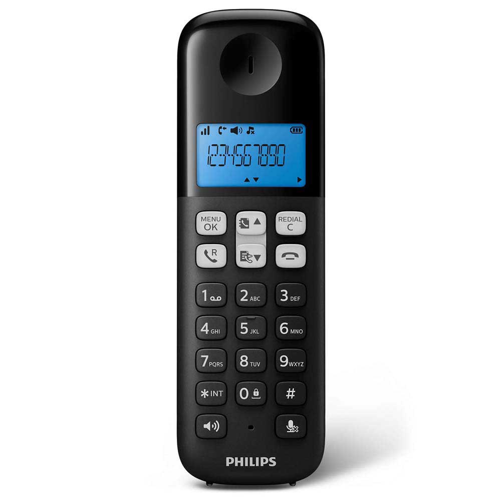 Philips Teléfono Fijo Inalámbrico Classic Range D1611B/34