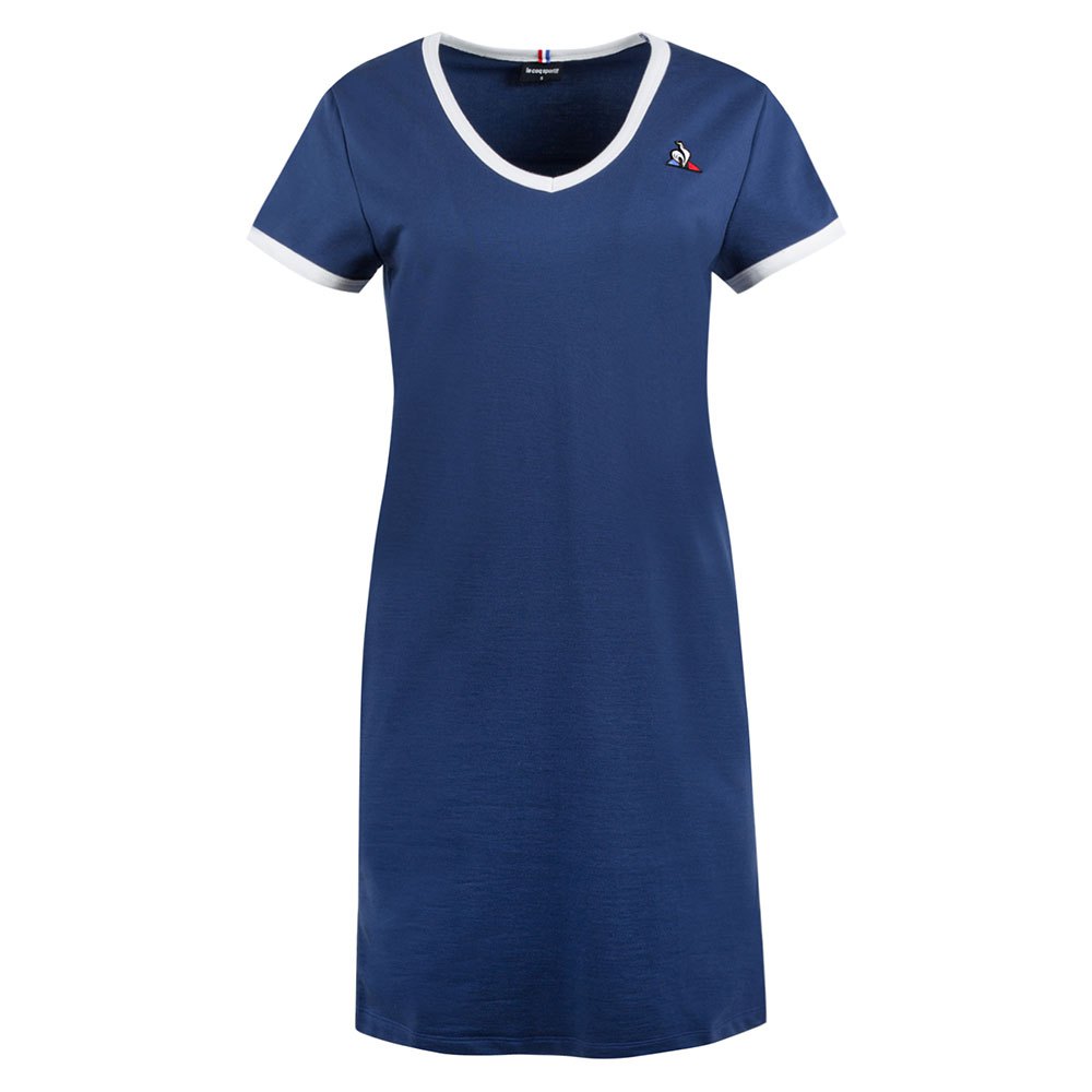 le-coq-sportif-essential-robe-n-1-short-sleeve-short-dress