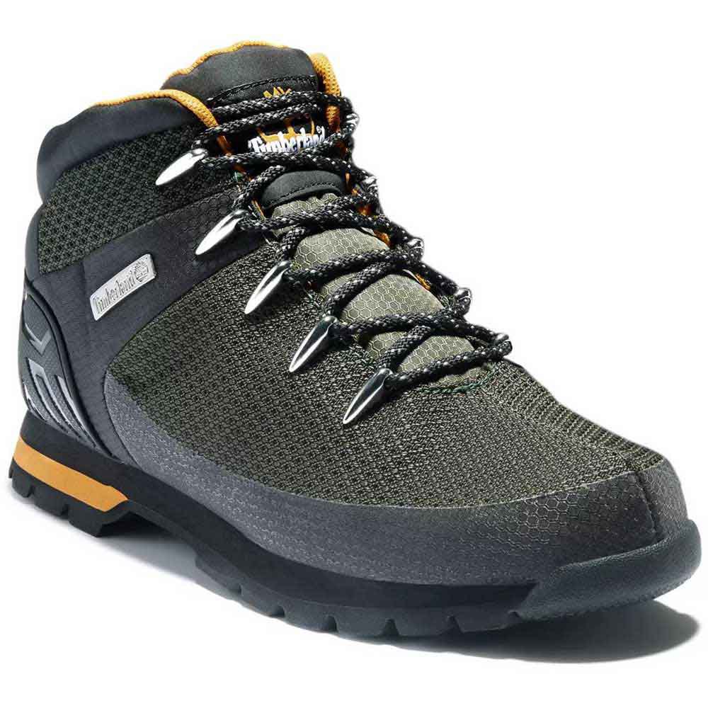 Timberland Euro Sprint Fabric WP Mid Hiker Hiking Boots Grey| Trekkinn