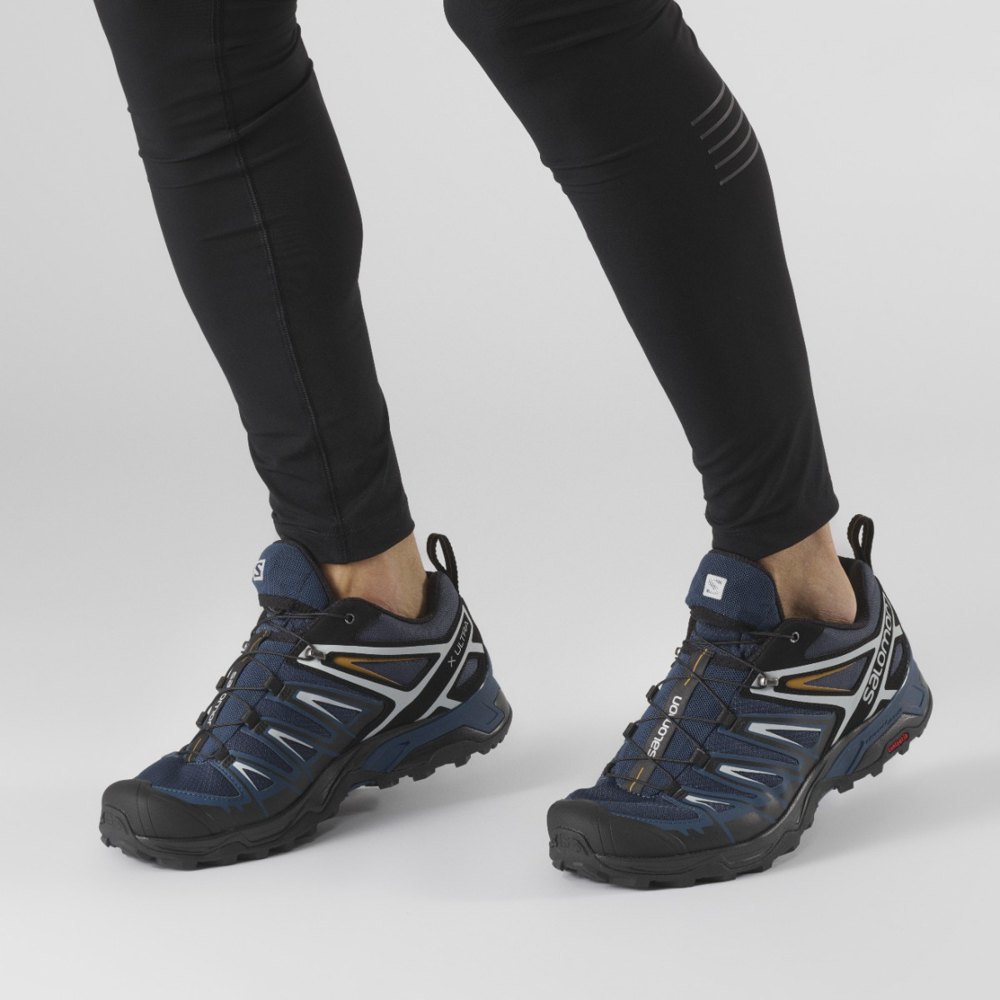 trim Actuator Reach out Salomon X Ultra 3 Hiking Shoes Blue | Trekkinn