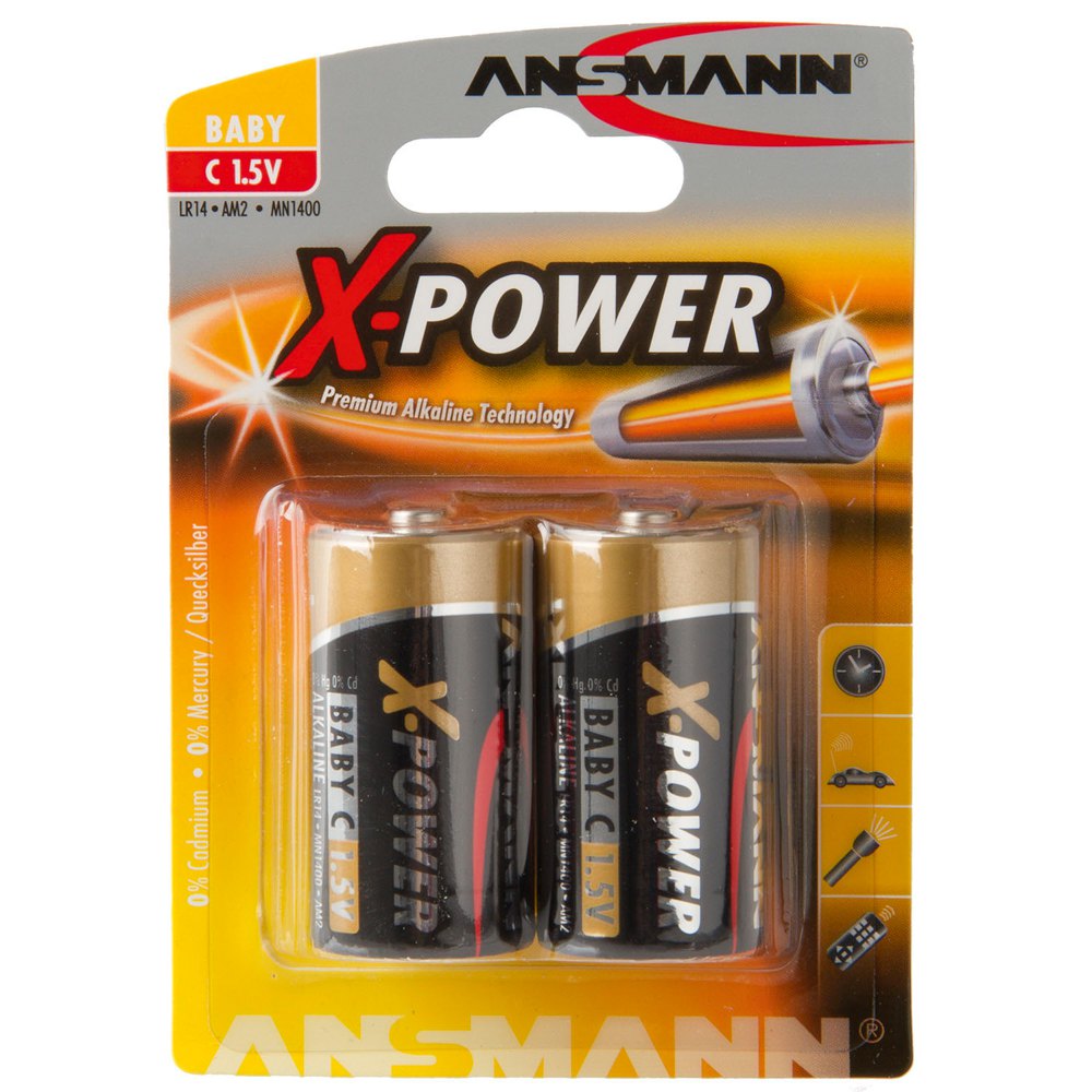Ansmann Pila X-Power Baby C 2 Units