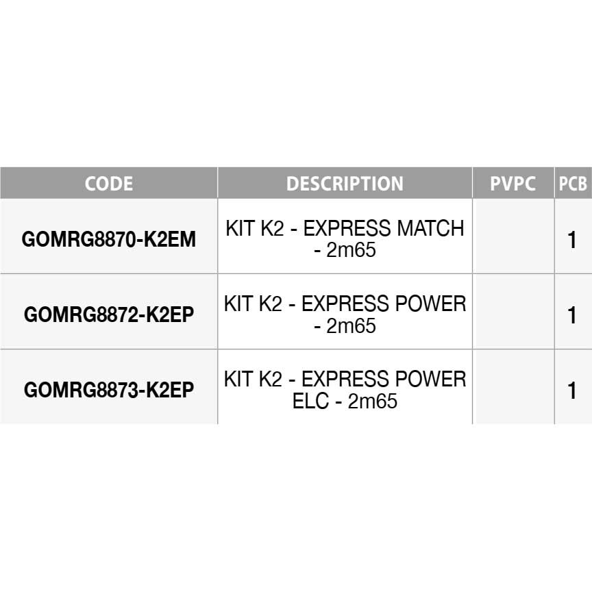 Garbolino Kit K2 Express Power