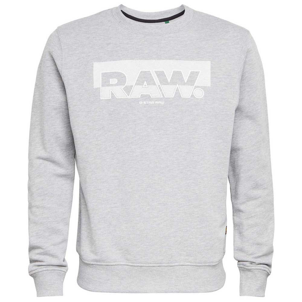 Búho Cuña Movilizar G-Star Raw Block Raster Sweatshirt Grey | Dressinn