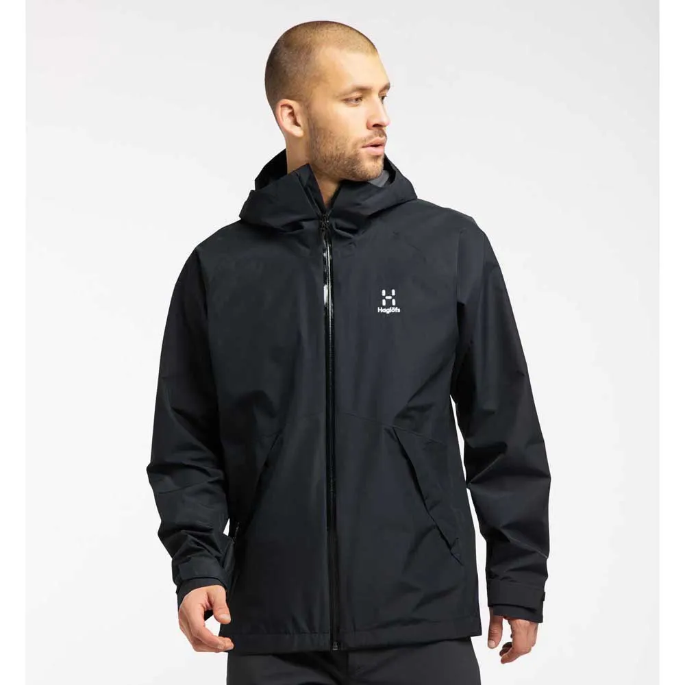 Haglöfs Skuta jacket Black | Trekkinn