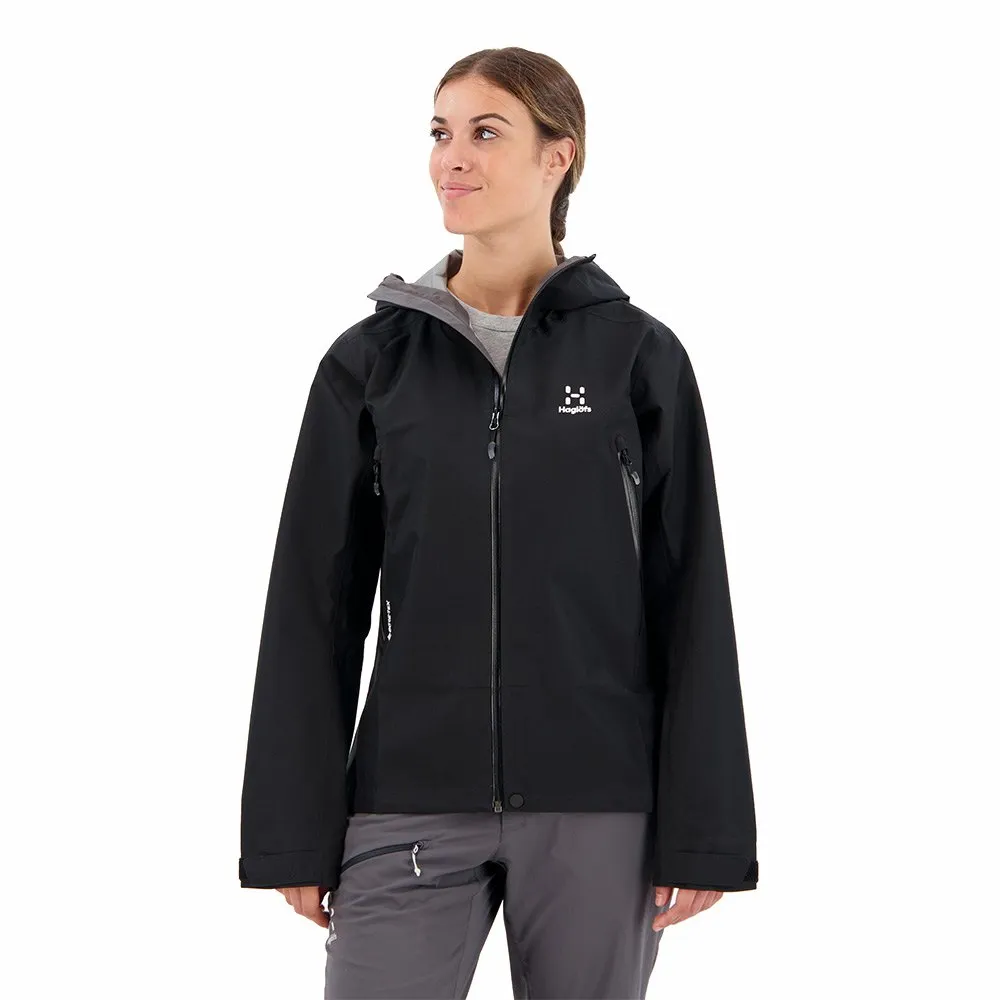 Haglöfs Roc Goretex jacket Black | Trekkinn