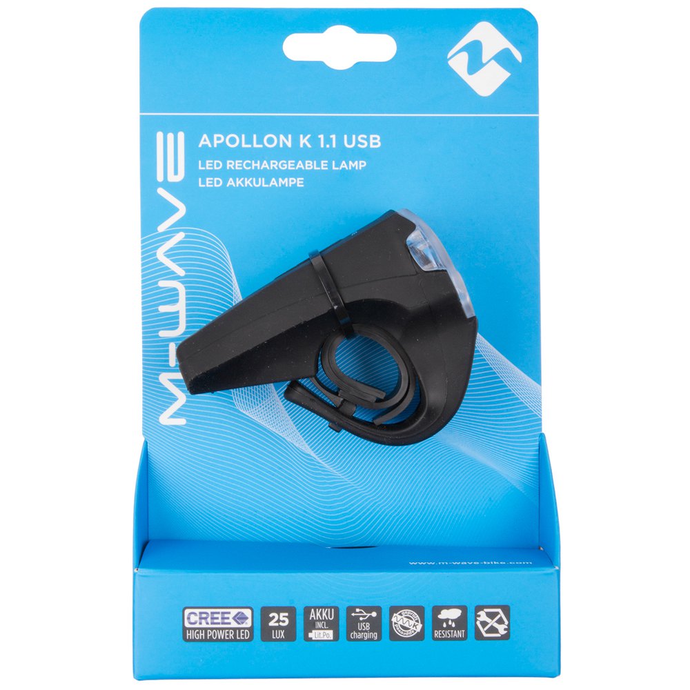 M-Wave Apollon K1.1 USB Koplamp