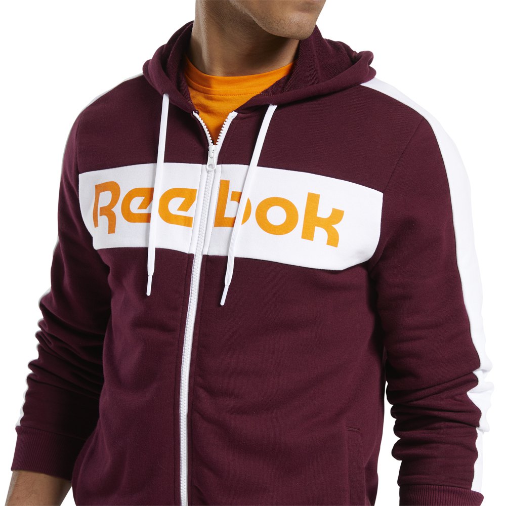 Reebok Training Essentials Logo Sweatshirt Met Volledige Rits