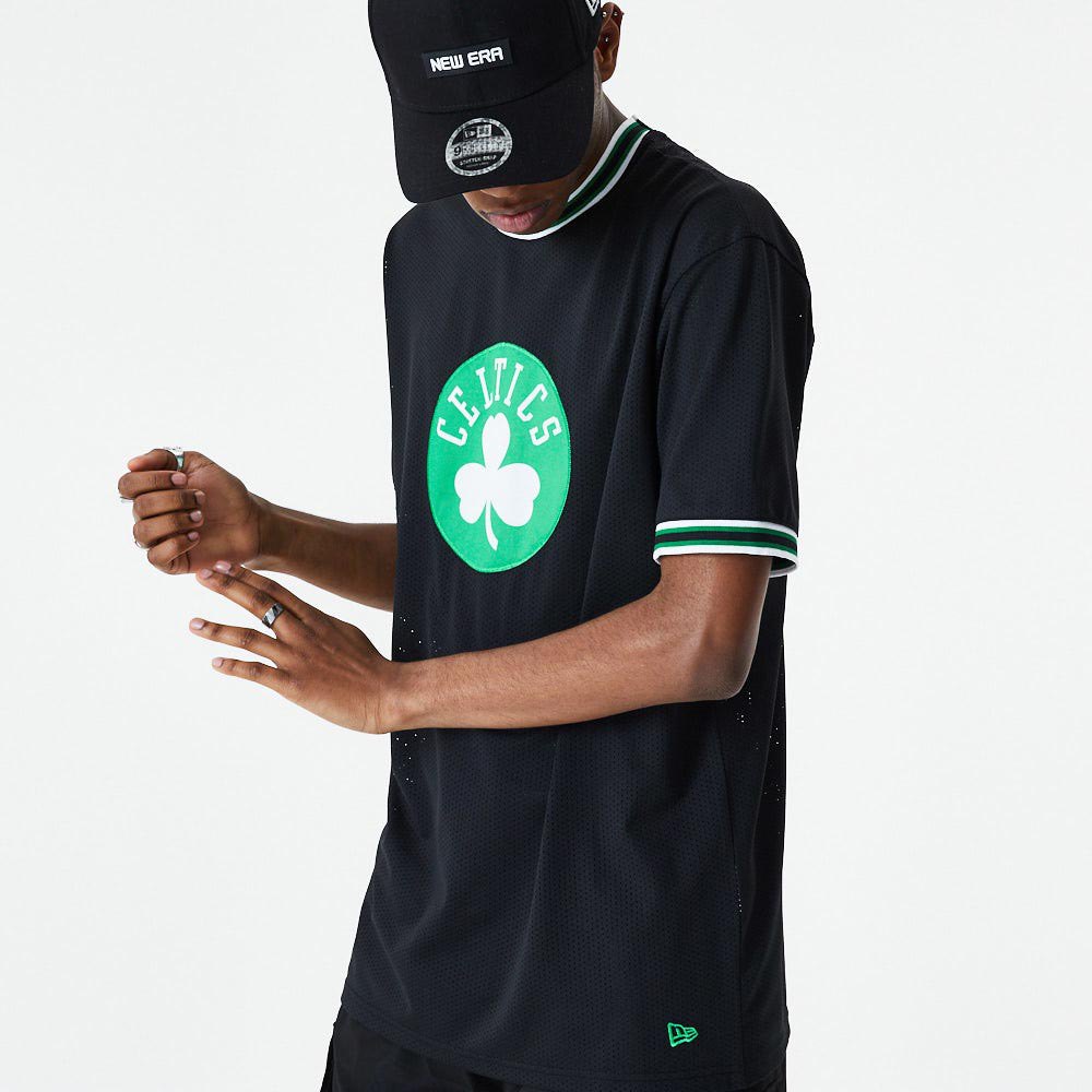 New era T-Shirt Manche Courte NBA Oversized Applique Boston Celtics