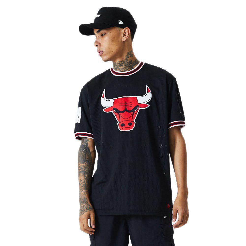 new era bulls shirt