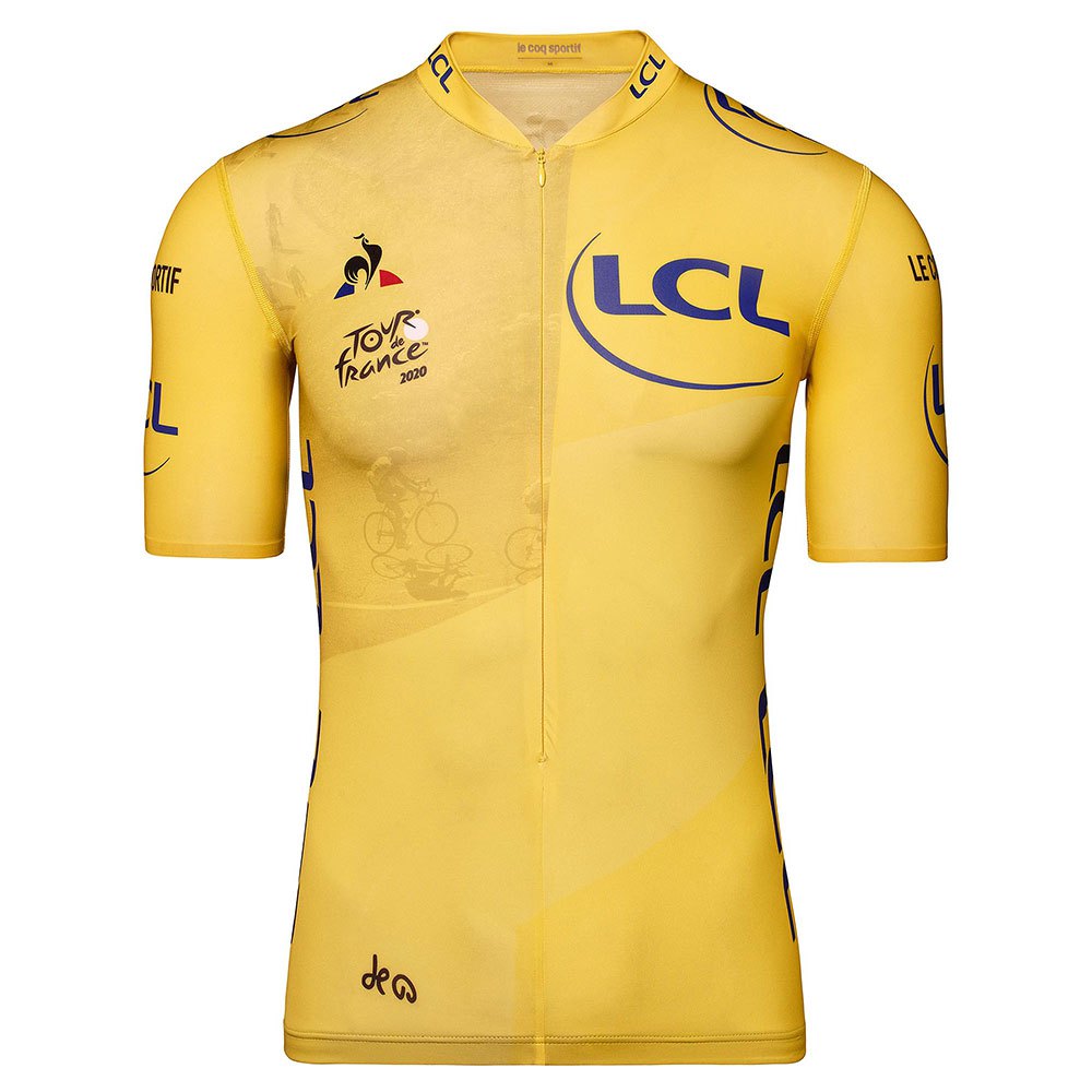 erección Obediente vestirse Le coq sportif Maillot Tour De France 2020 Replica Jersey Photo ‰tape 17,  Amarillo | Bikeinn