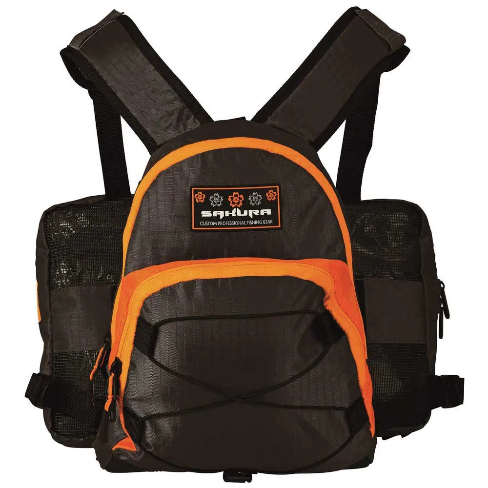 Sakura Chest Packer bag Black | Waveinn