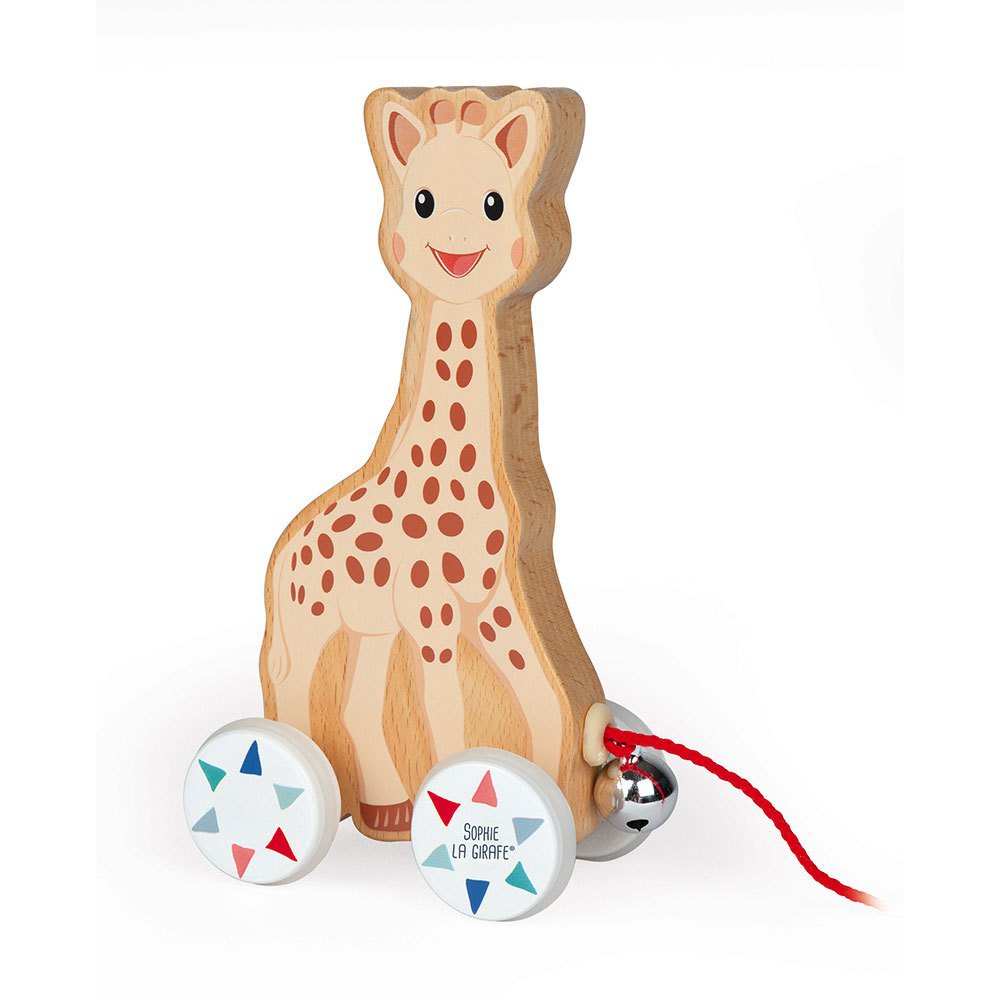 Janod Sophie La Girafe Pull-Along Toy Beige | Kidinn
