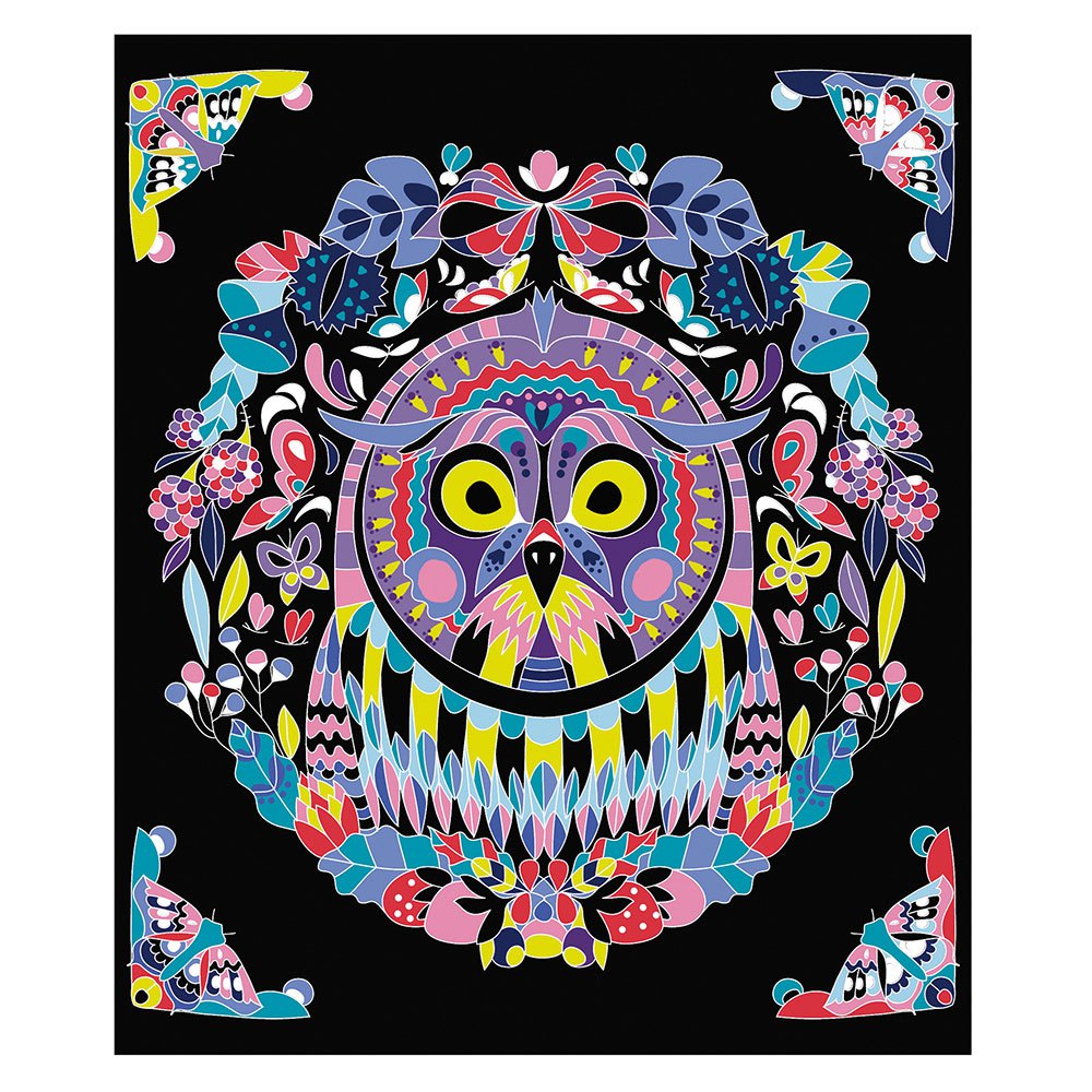 Janod Scratch Art Animal Mandalas Multicolor | Kidinn