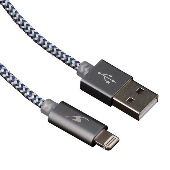 bluestork-braided-cable-lightning-with-led-to-usb-1.2m-usb-cable