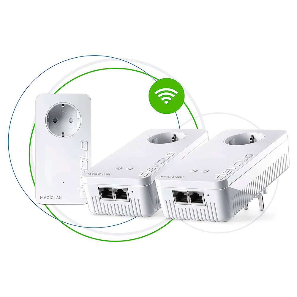 Devolo Magic 2 Wifi Next Multiroom Kit PLC Adapter White