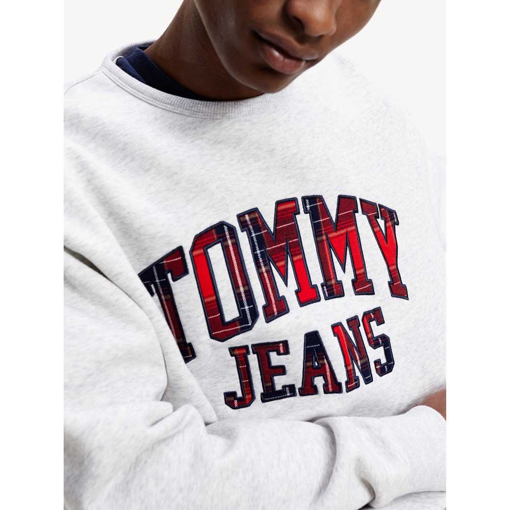Tommy jeans Plaid Graphic Crew Sweatshirt