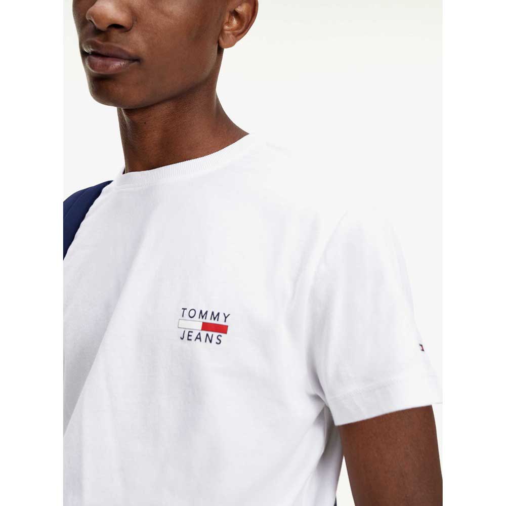 Tommy jeans Chest Logo T-shirt Met Korte Mouwen